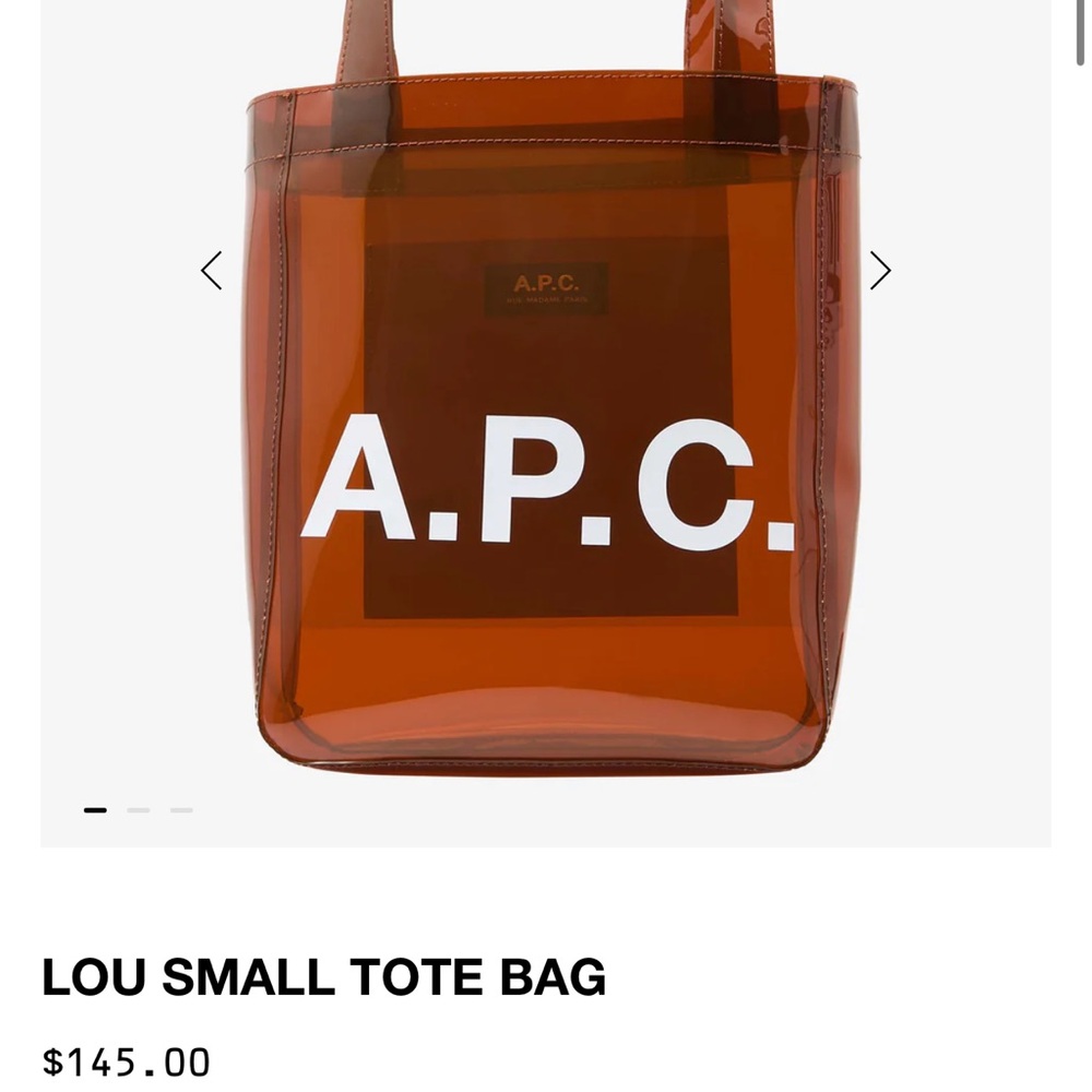 A.P.C. Amber Tote Bag